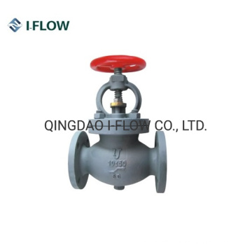 JIS F7471 10K Cast Steel Screw-Down Check Globe Valve